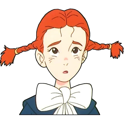 fille, anime de l'oncle à longues pattes