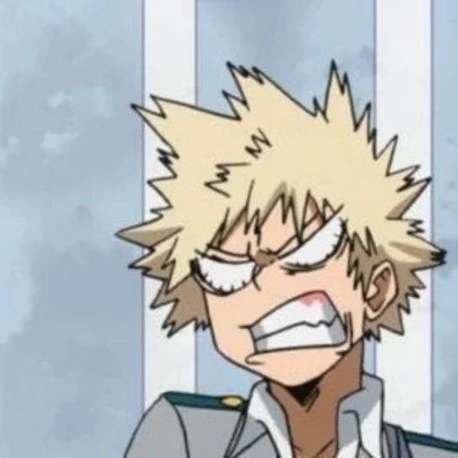 bakugo, bakugo, bakugou, bakugou, bakugou está disgustado