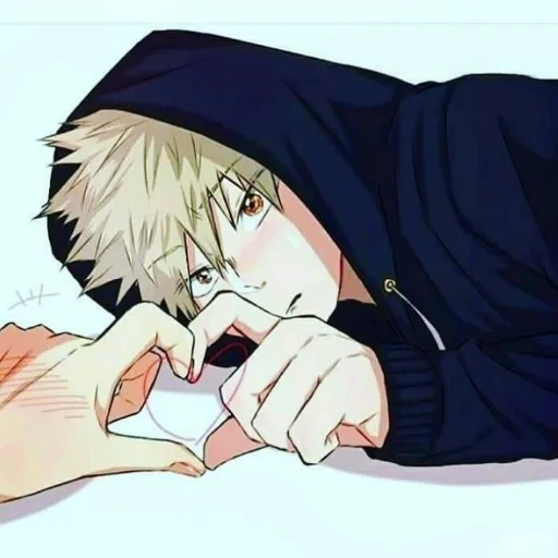 anime guys, karakter anime, gambar lucu anime, bakugou katsuki nosokrov