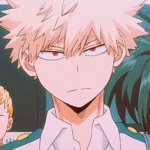 bakugo, bakugou, animação de bakugo, fruta branca, bakugou katsuki