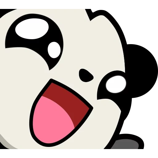 paquete, discordia emoji, discordia de emoji de panda, smiley discord panda