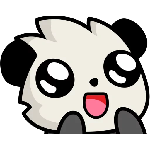 panda, expression pad, panda expression plate, panda with discordant expression, pandochka emoji panda discorda
