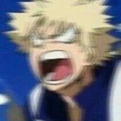 bakugo, bakugo, katsuki di ginkgo, katsuki hachigou, baiwo katsuki fa un sorriso