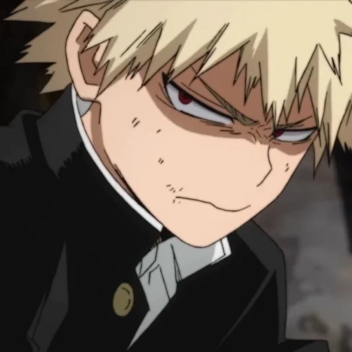 bakugo, katsuki ginkgo, shengmu bakougou, katsuki bakugou, animasi shengmu bagou