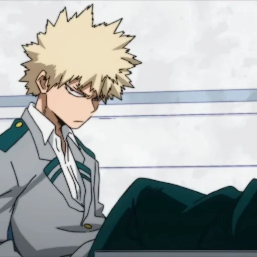 bakugo, bakugou, katsuki ginkgo, shengmu bakougou, my hero academy