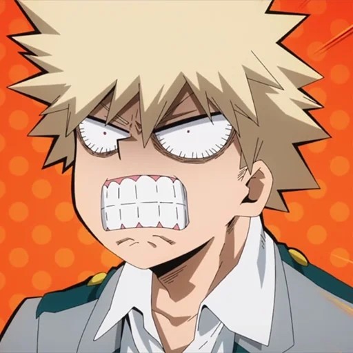 bakugo, bakugo, bakugou, bakugou è scontento, sorella katsuki bakugou