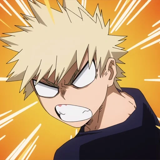 bakugo, bakugo, bakugou katsuki, katsuki bakugou ist böse, meine heldenakademie von bakugo katsuki böse