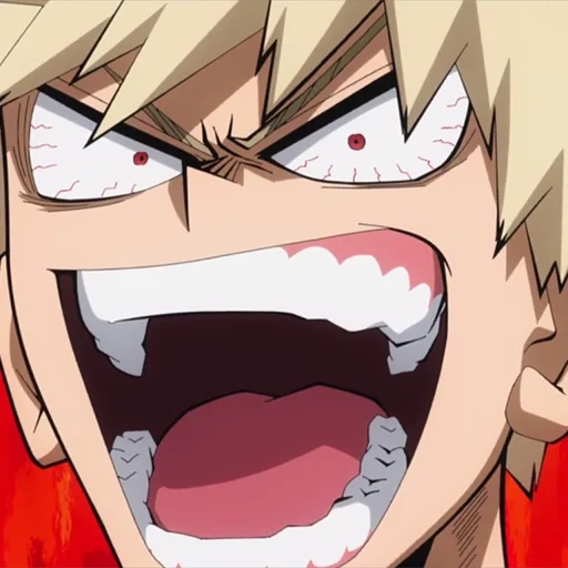 bakugo, bakugou, katsuki bakugou, katsuki bakugou ist böse, bakugo katsuki ist wütend