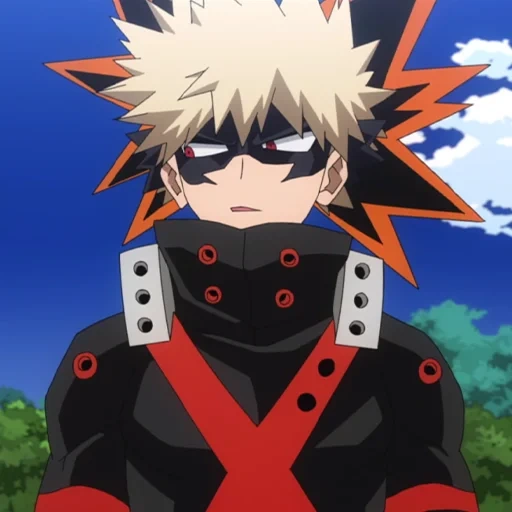 bakugo, animação de bakugo, bai gusheng, oito vala shengmu, bakugo katsuki tian