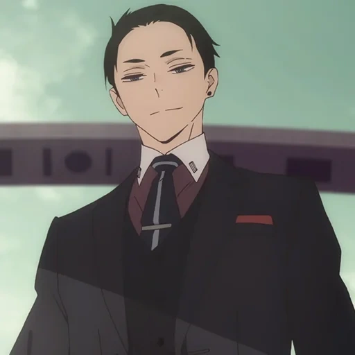 kambe daisuke, cartoon character, asmr dominant gentleman, animation is rich and detective balance is infinite, the millionaire detection balance unlimited