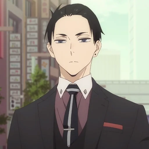 daisuke cumbe, detective de anime, personajes de anime, el anime es butler negro, el millionaire detective balance ilimitado