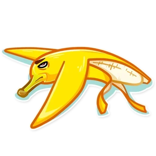 goosanan, утка банан, банановый дельфин