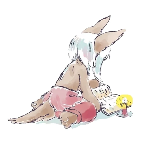 nanachi, frie convention, nanchi art adult style, nanachi made in abyss, riko made in abyss hoba