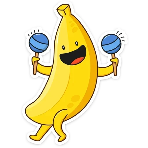 банан, бананчик рикки, бананос танцует, идеи бс бананчик