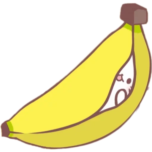 banane, banane, obstbanane, bananenzeichnung, eine banane von kindern ziehen