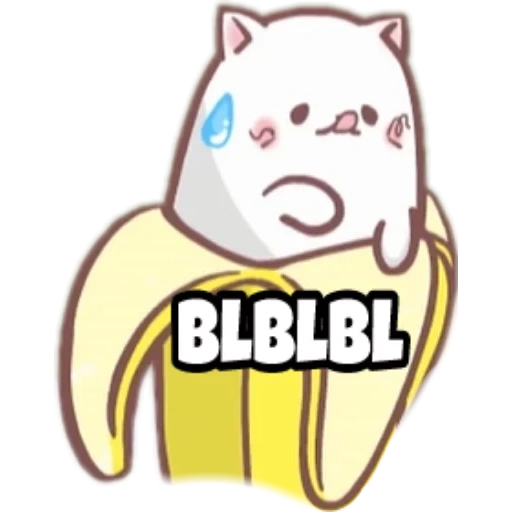 emoji, banana anime