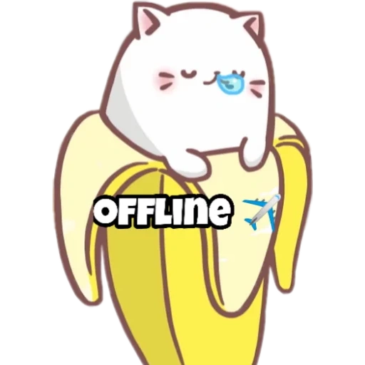 котик банане, бананька bananya, бананька персонажи