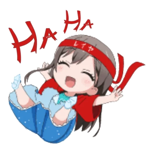 chibi, anime nyashny, emoji de anime, kasumi toyama chibi, festa de banda de garotas de bang dream