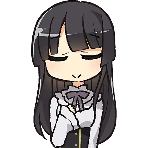 bandori, anime girls, anime characters, rinko shirokane, ririchio shirakin chibi