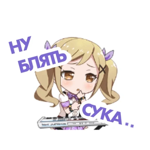 chibi, bandori, bang dream