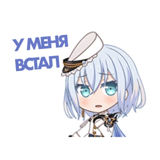 chibi, animação, sinal de bandori, machiro bandori chibi