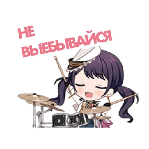 the bandori, bang dream, futaba bandori chibi, bang dream girls band party