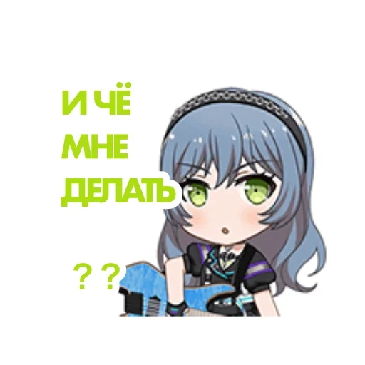 chibi, animação, bandori chibi