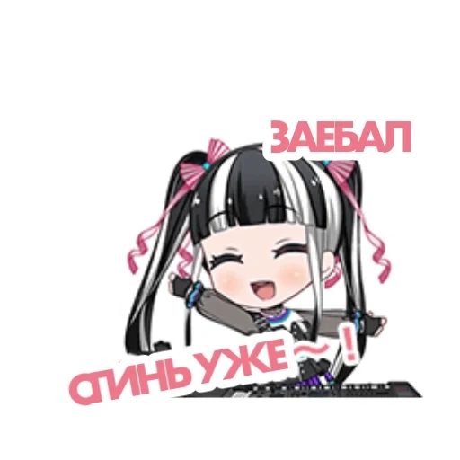 bang dream, polyyl polyylamino, bandori chibi pareo