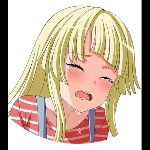 аниме, девушки аниме, кадзуя цурумаки, кокоро банг дрим, аниме мемы блондинками