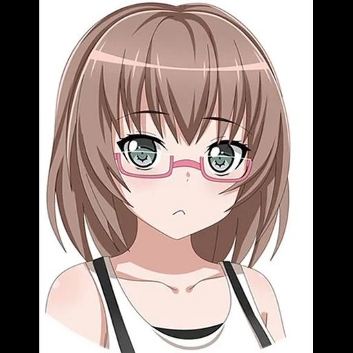 anime, bang dream, visage anime, personnages d'anime, yukimura kusunoki