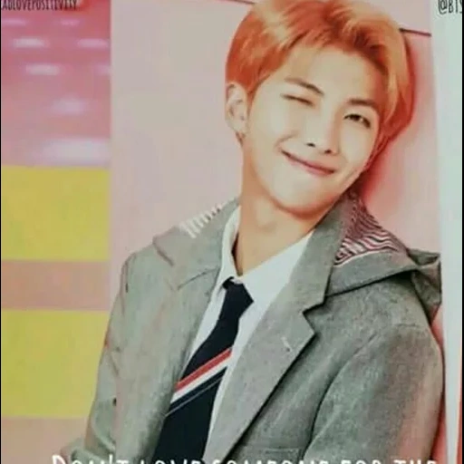 rm bts, bts gin, bangtan boys, kim nam jun red, carte photo de nam jun