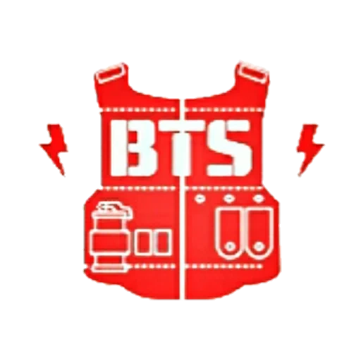 bts знак, эмблема бтс, bts бронежилет, знак бтс бронежилет, логотип бтс бронежилет