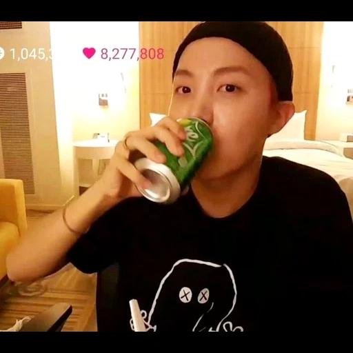 hoseok bts, bts j hope, hosok vlive, anak laki laki bangtan, bts hosok tanpa riasan