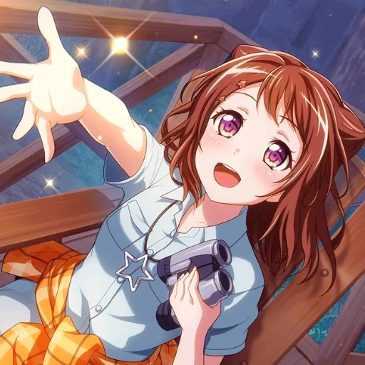 animação, bang dream, personagem de anime, kasumi bang dream, bang dream girls band party