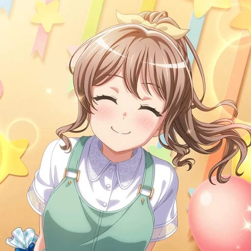 animación, bang dream, animación linda, chica de animación, bang dream girls band party