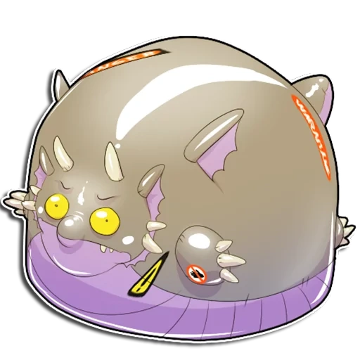 tekan kedalam, pusheen, pushin kucing, pushin kat sedang tidur