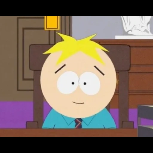 anime, the butters, south park butters, butters south park, south park butters little man