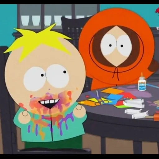 south park, butters south park, kenny butters south park, comic south park autor, butters south park