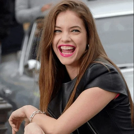 giovane donna, barbara palvin, belle ragazze, barbara palvin 2018, barbara palvin tongue