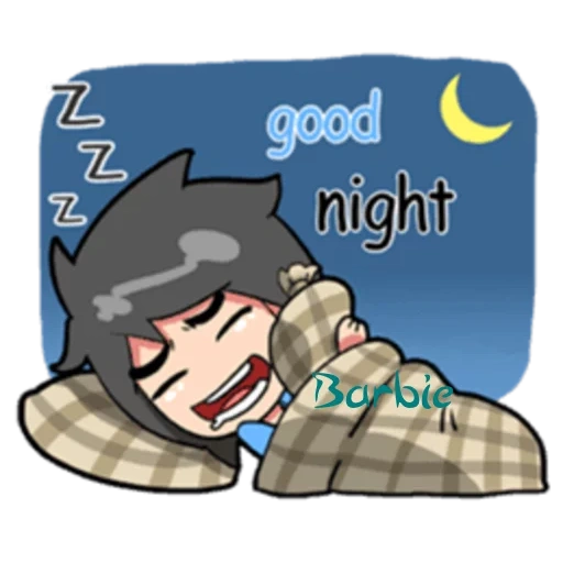 animation, good night, ogawa neko, good night sweet dreams