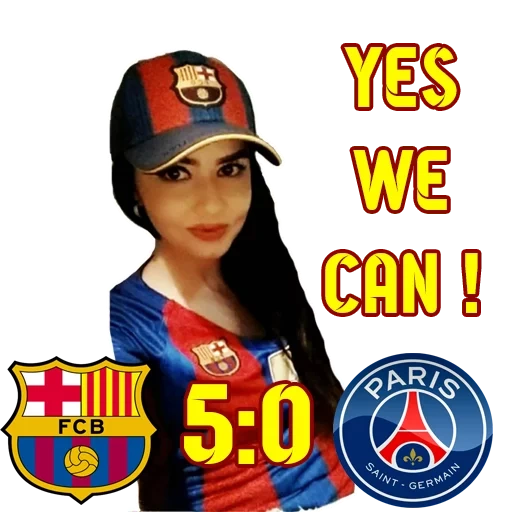 chica, chica niña, hermosa chica, chica hermosa, fanáticos de barcelona fc