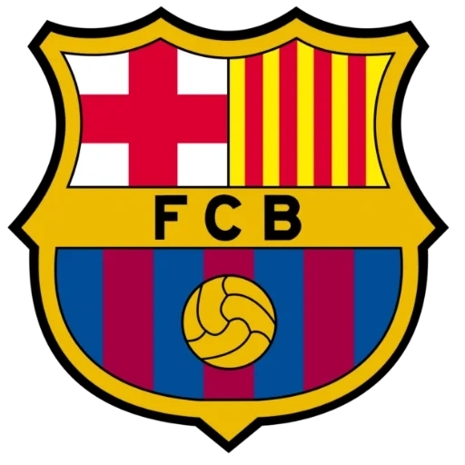 barcelone, le logo de barcelone, emblème de barcelone, le logo de barcelone, emblème de barcelone sans fond
