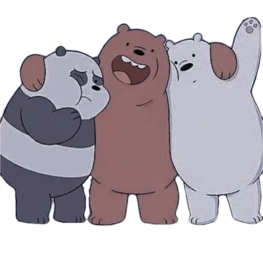 bare bears, little bear, the whole truth about bears, cartoon we naked bear, the whole truth about bears on cartoon network