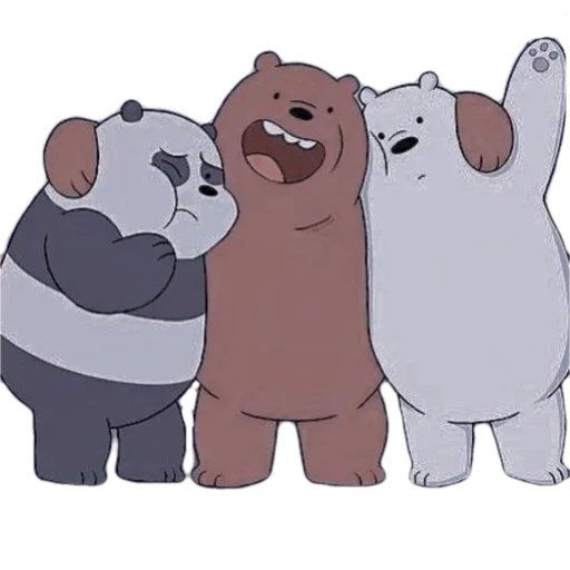 bare bears, pequeño oso, toda la verdad sobre el oso, oso desnudo de dibujos animados we, red de dibujos animados sobre la verdad completa del oso