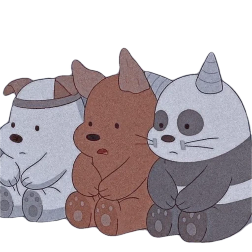 giocattolo, bare bears, carta da parati cellulare girasole, ice bear we bare bears, we orso nudo orso polare