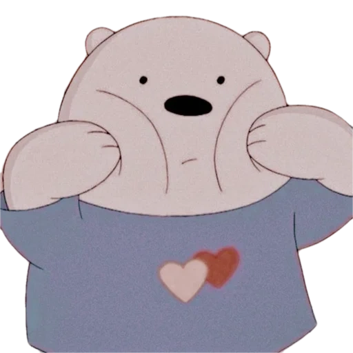 friend, people, toys, cubs are cute, ice bear we bare bears