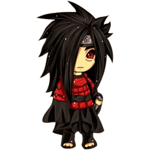 red cliff madara, madara uchiha, animación chibi madara, akashika red cliff madagascar, itachi uchiha padoru chibi