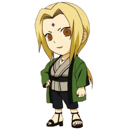 chibi tsunade, tsunade naruto, tsunade senju chibi, chibi heroes naruto tsunada, tsunade senju pertumbuhan penuh