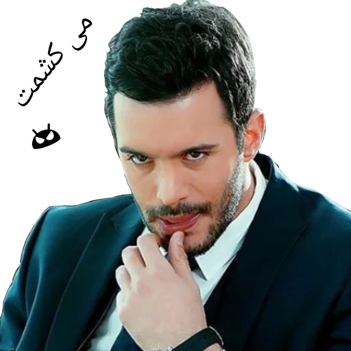 el hombre, barysh arduch, barysh arduch con un lápiz, barysh arduch a plástico, actor turco barysh arduch 2020