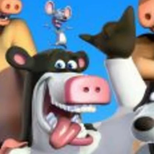 the horns of the hoof, barnyard blast, barnyard wild mike, barnyard nickelodeon, horn hoof cartoon 2006